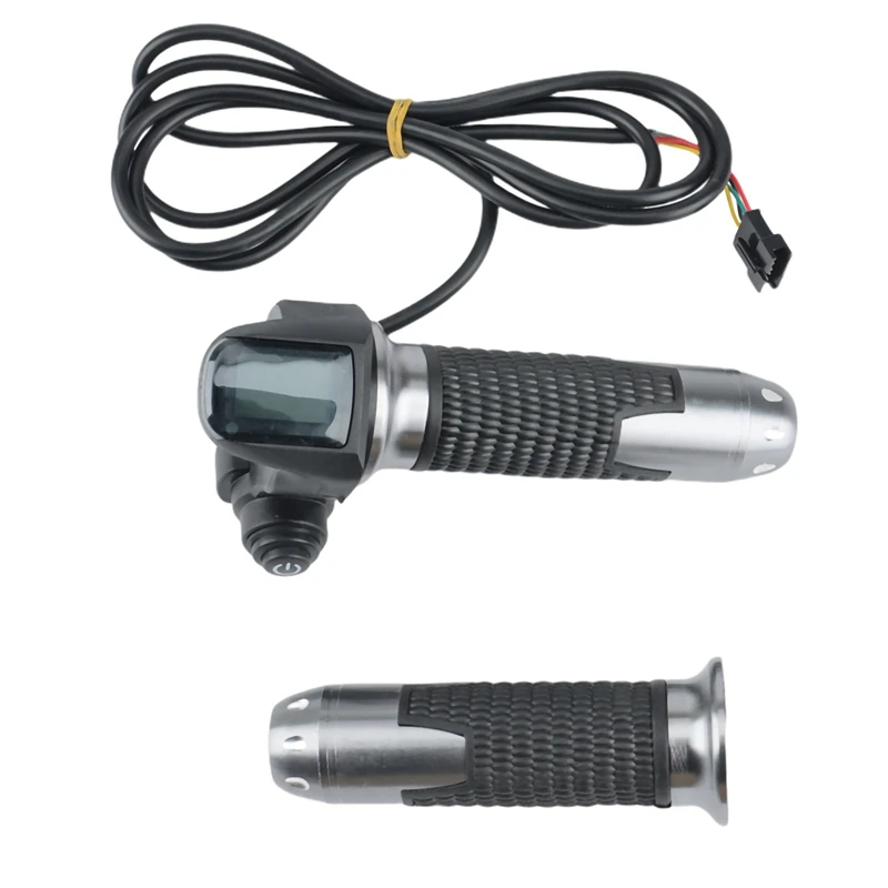 

48V Durable Electric Scooter Throttle Grip Power Indicator E-Bike Accessories Motor With LCD Display