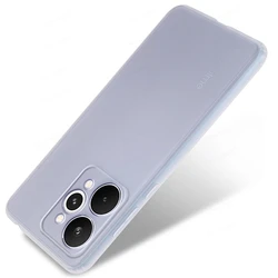 TPU Soft Silicone Phone Case - Sleek Back Cover for Realme 15 Pro (Transparent White)