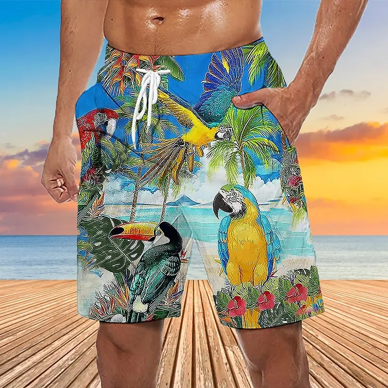 Men Beach Shorts Surfing Gym Sports Pants Swimsuits