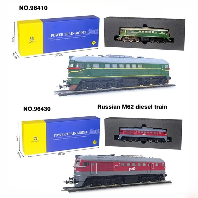HO Scale 1:87 Russian M62 Diesel Train Model with Power Classics