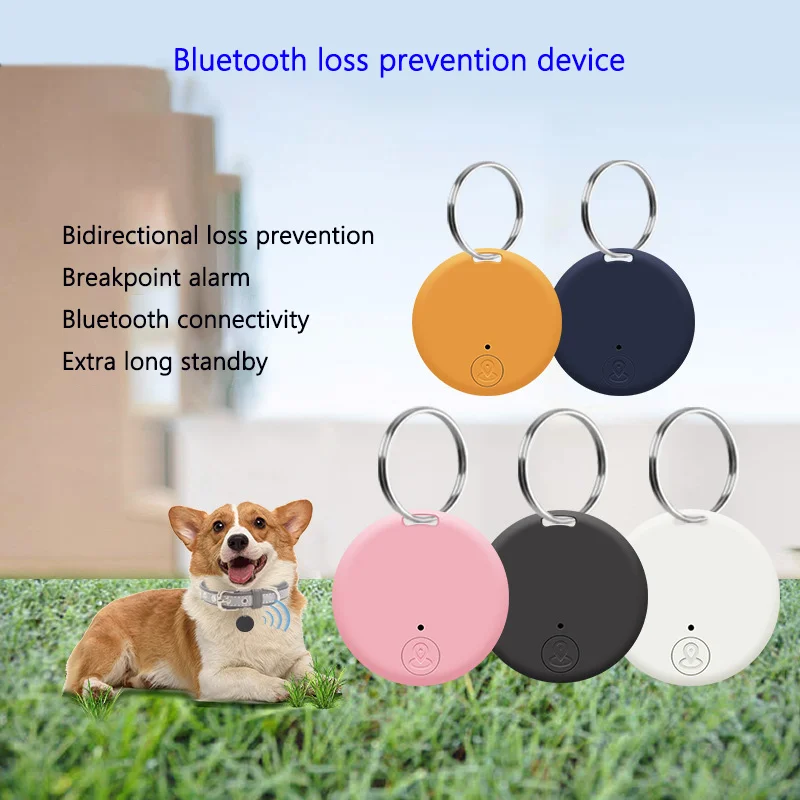 Circular Bluetooth Anti-lost Device Intelligent Portable Pet Phone APP Positioning Two-way Search Bidirectional Reminder Alarm