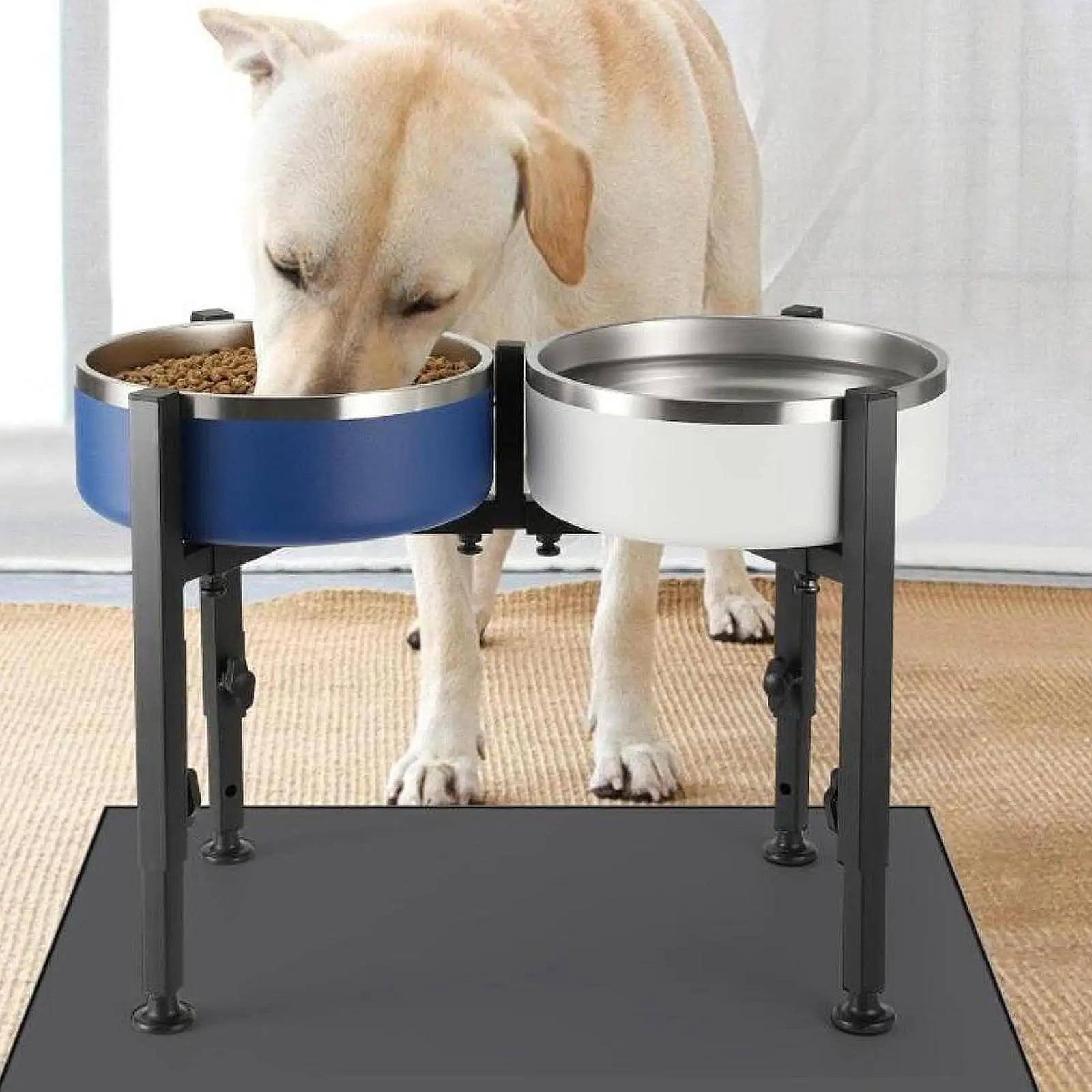 Cat Bowls Elevated Stand,Raised Cat Food Bowl Rack for Food and Water,Pet Feeder