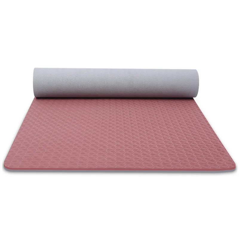 1830*610*6mm TPE Yoga Mat With Bag Non Slip Carpet Sport Mat Home Gym