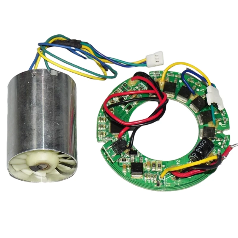 Pack De 2 Micro Motores/Generadores Sin Escobillas Trifásicos AC - Voltaje 3-24V, Velocidad 300-6000 Rpm, Para Modelos, Juguetes O Experimentos Educativos