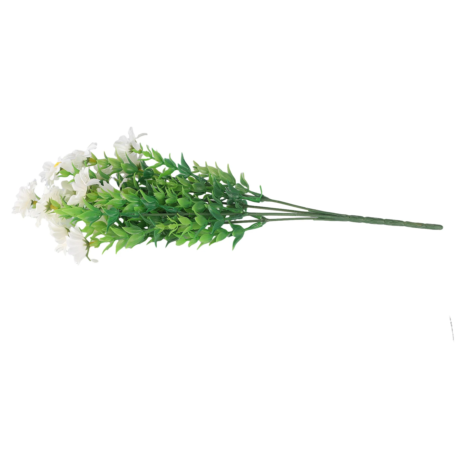 

15 Heads Artificial Flowers Desktop Daisy Plastic Fake Plants Wedding Garden Indoor Outdoor Decor Gypsophila Hanging Shrubs