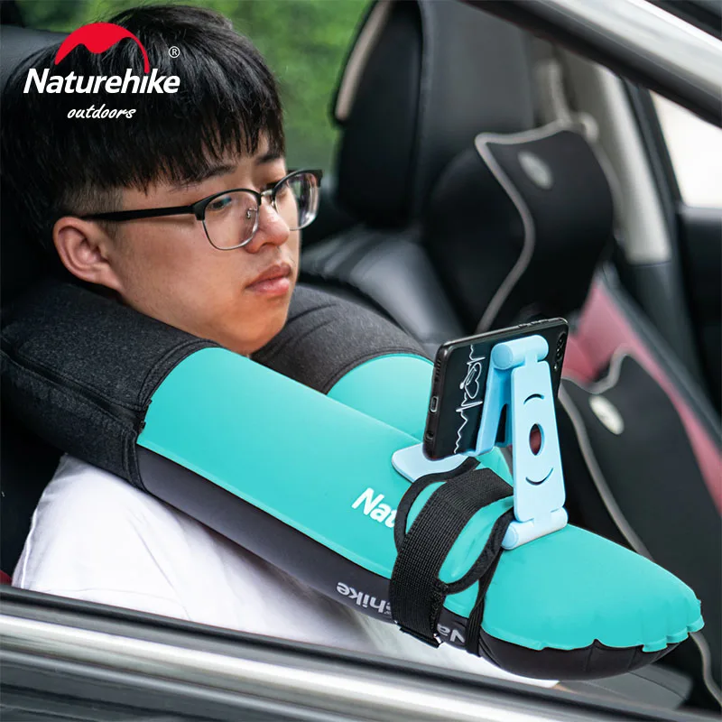 Naturehike U-Shaped Multifunctional lengthened inflatable pillow Adjustable Driving Nap Rest Heath Care pillow NH20ZT004