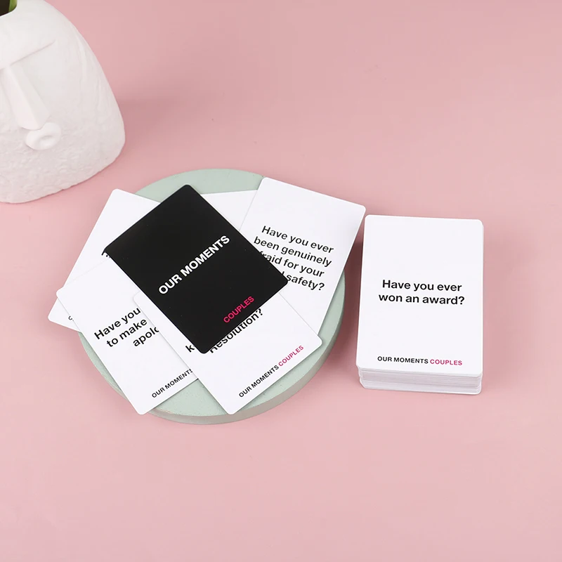 Our Moments Card Game for Adult Couples