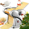 Electric Family Pasta Maker Machine Noodle Maker Pasta Dough Spaghetti Roller Pressing Machine Stainless Steel 135W for Home Use 1