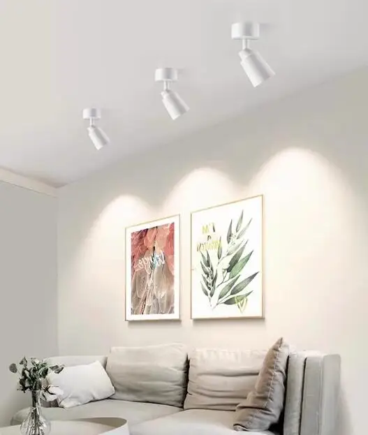Led Mini Spot Light Wall Lamp 5W 7W 10W COB Surface Mounted Small Spotlights S751d15afebc14ad985641f065d020fe6H