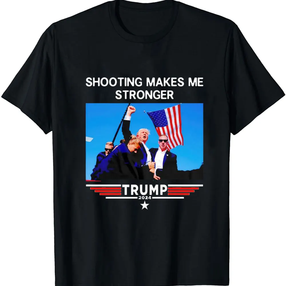 thumbnail image 2 of Trump and Cat T-Shirt Funny Trump Shirt Funny Political Tee Stranger Things Harajuk Tops Men Women Kawaii Grunge Cotton Clothes, 2 of 5