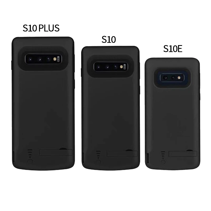 삼성 갤럭시 S10 S10e S10 플러스 10000mAh 배터리 충전 케이스, 배터리 케이스, 외장 배터리, 충전 커버, 보조 배터리 케이스