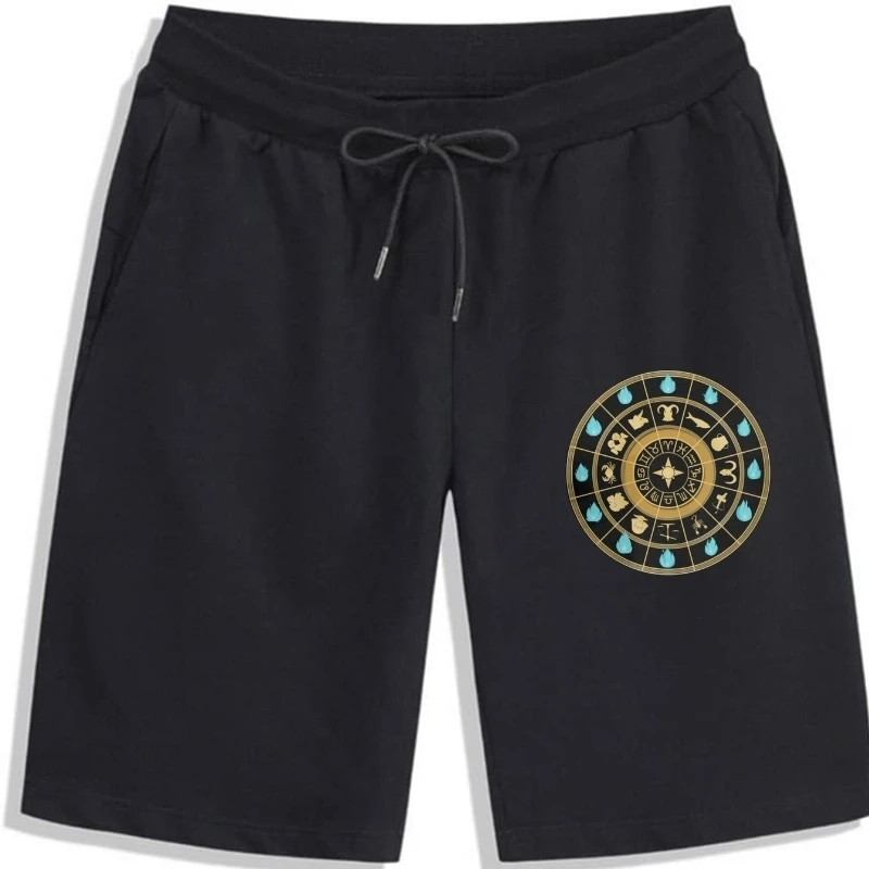 Saint Seiya Clock Men Cotton Vintage Denim Shorts Girocollo Cavalieri Dello Zodiaco Anime Shorts Shorts Stampati