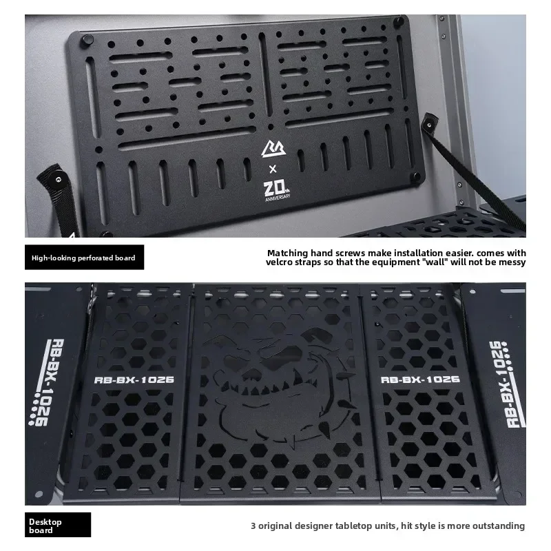 Aluminum-magnesium Alloy Tripod Storage Box 30L 5