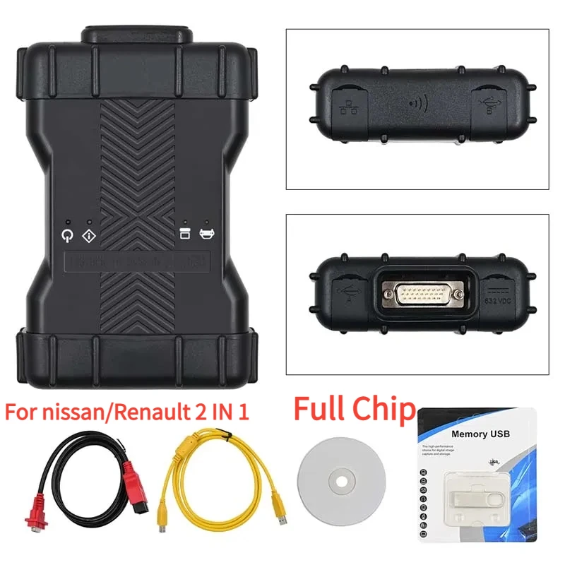Can Clip V227 for Renault for Nissan Consult 3 V09.21.00 OBD2 Auto Scanner CAN Clip 2in1 Auto Car Diagnostic Tools Consult 3