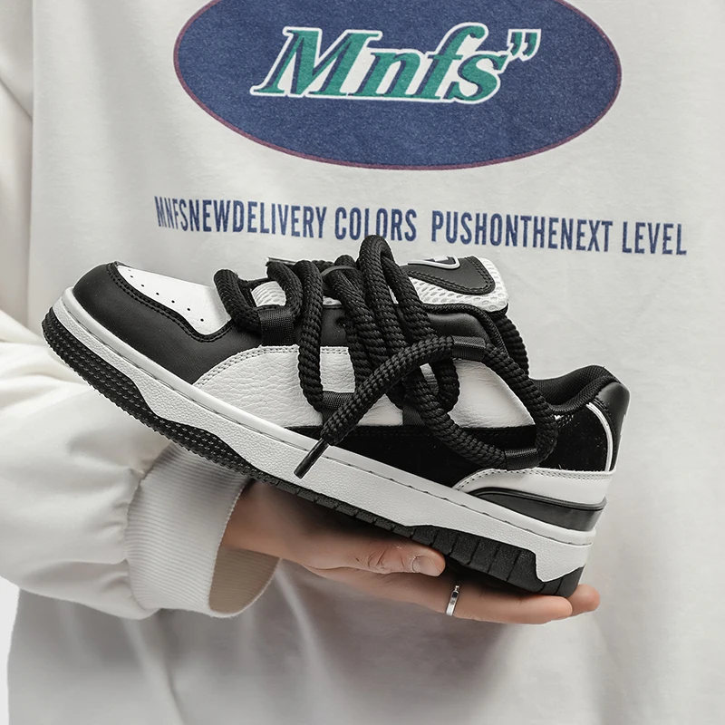 남성용 여름 캐주얼 운동화, 패션 디자이너 플랫폼 슈즈, 야외 테니스 트레이닝..