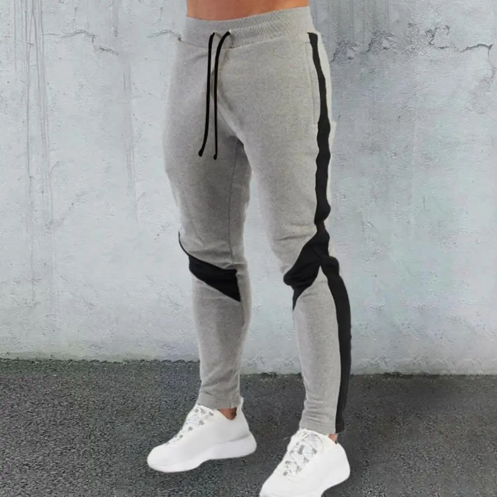 

Men Pants Casual Trousers Fashionable Men's Spring Autumn Pants Full Length Elastic Waist Fast Dry with Pockets Ideal for Sports