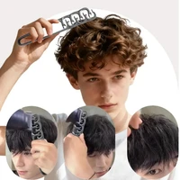 Ensemble d'outils de coiffure bouclés pour hommes et femmes, peigne à Texture moelleuse et racine de cheveux, Clip moelleux, bouclage naturel, accessoires de barbier sans trace 3