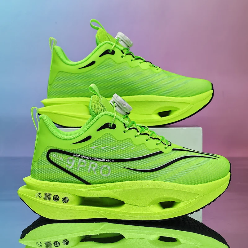 Running Shoes Marathon Carbon Plate Air Cushion Men