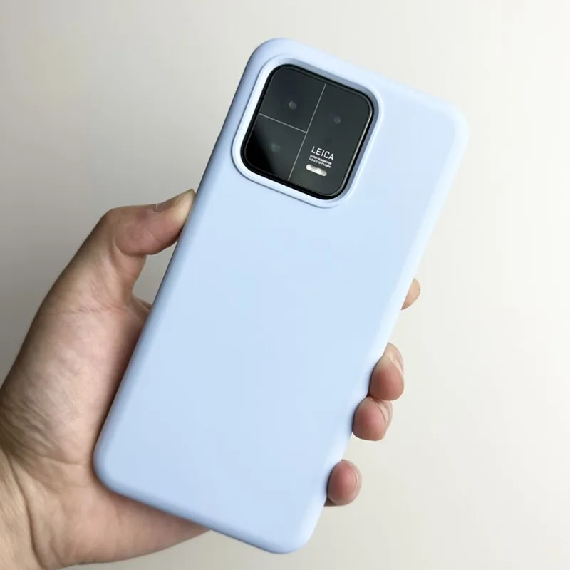 Luxury Shockproof Liquid Silicone Back Case – Soft & Smooth Premium Cover