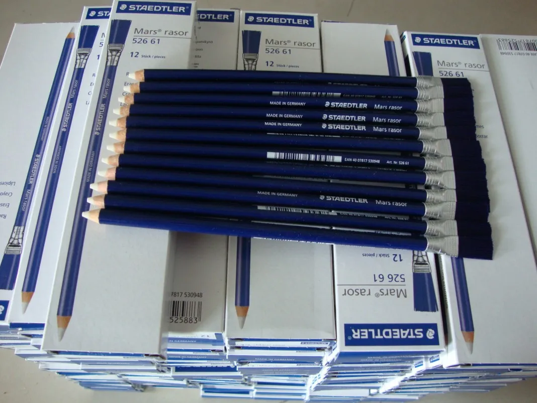 12PCS STAEDTLER 스테들러 고무 지우개/지우개는 사용하기 쉽고 휴대가 간편합니다.