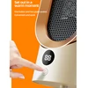 800W Electric Heater Portable Desktop Fan Heater Heating Warm Air Blower Mini Radiator Home Office Warmer Machine for Winter 4
