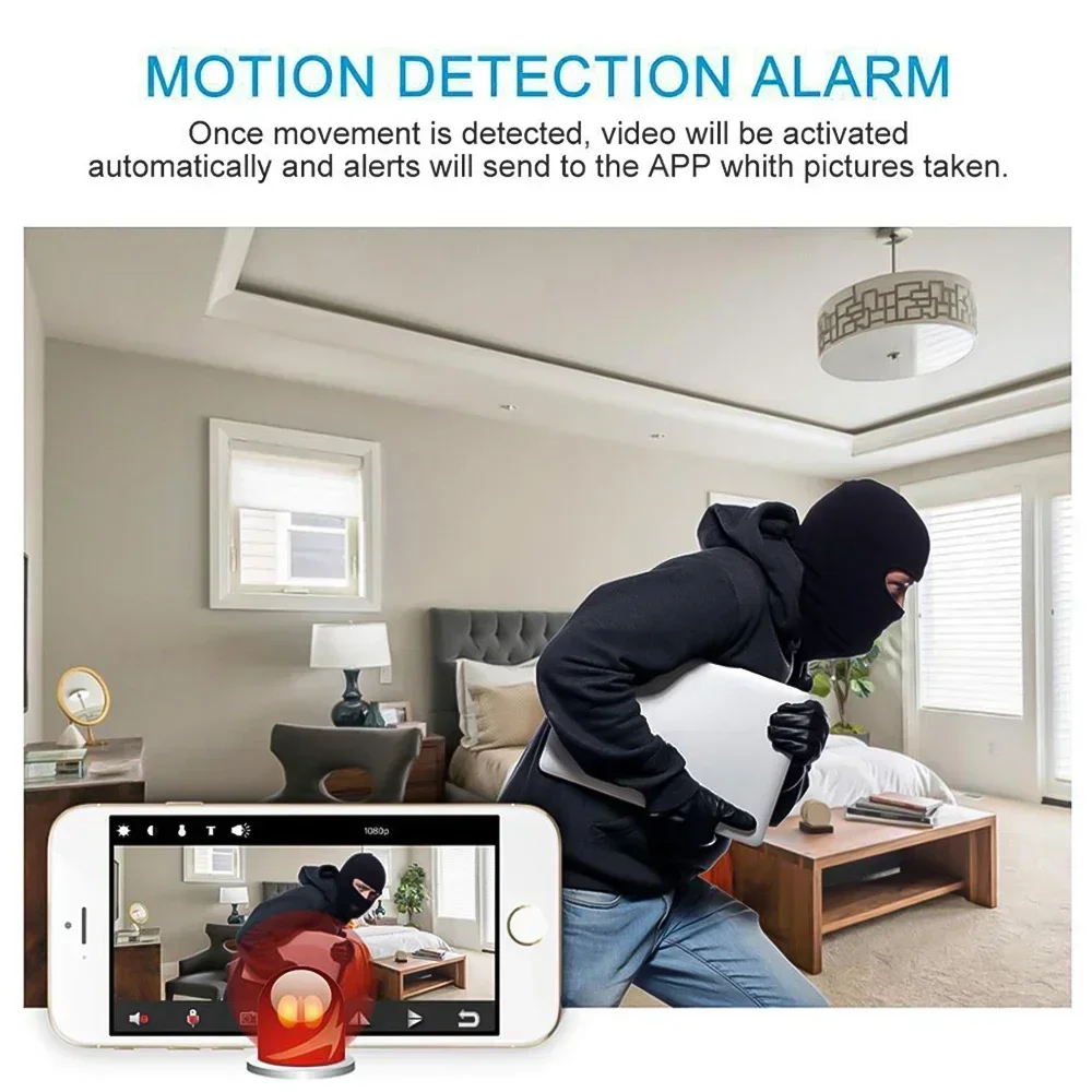Mini Camera Wifi Camcorder Full HD 1080P Video Recorder Small Motion Detection Night Vision Security Smart Home IP Web Cam 4