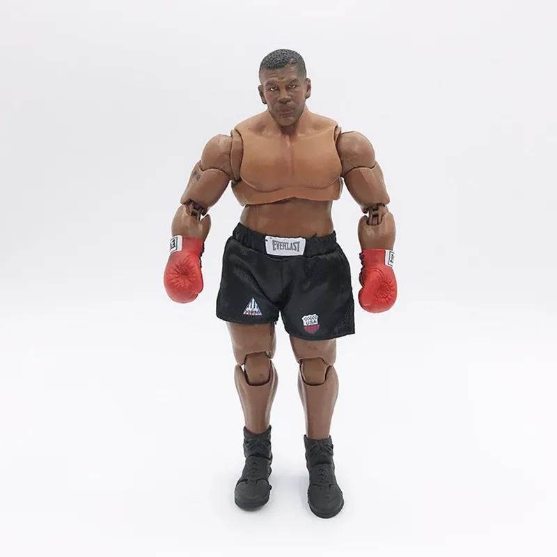 oxing チャンピオンマイクタイソン可動アクションフィギュア PVC