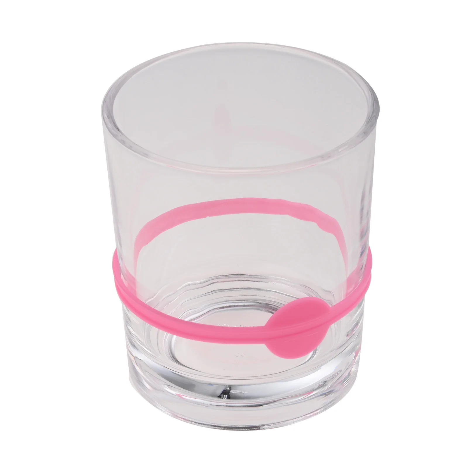 24 Pcs Silicone Wine Glass Charms Markers Colorful 8.3cm/3.26in Drink Cup Markers Odorless Party Banquet Bar Weddings Supplies