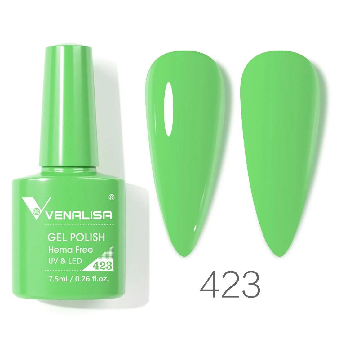 Gorgeous Full Coverage Nail Gel Polish - 7.5ml Soak Off UV LED Varnish