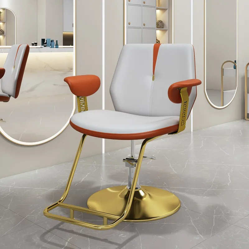 

Hairdressing Beauty Salon Chairs Lounges Headboards Barber Chair Stool Professional Makeup Chaise 미용의자 Commercial Furniture