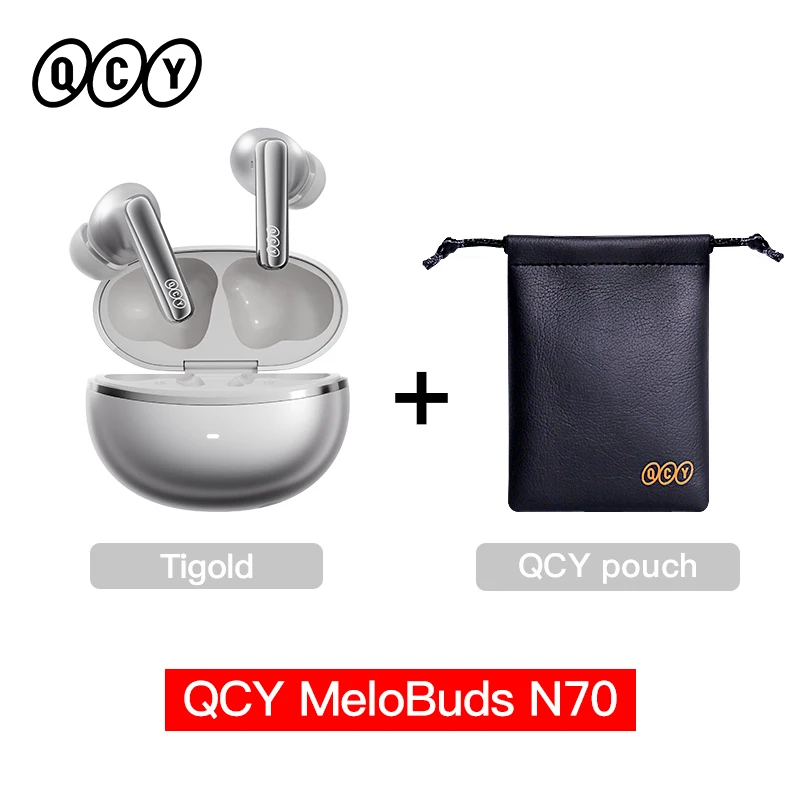 QCY MeloBuds N70 سماعات أذن لاسلكية ANC قابلة للتك...