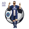 Puzzle  Football Star Wooden Jigsaw Sports Stars Puzzle for Kids Adults Educational Fabulous Gift 300 Pcs DIY Puzzle Toys 6