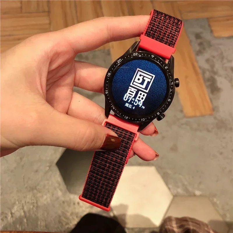 Versatile Nylon Loop Band - Adjustable Watch Bracelet Strap in Multiple Sizes