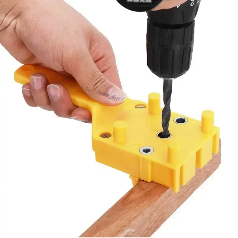 

Woodworking Tool Handheld Drill Guide Hole Saw Tools Drill Bits Drilling Locator Straight Hole Locator Carpenter Corner Clamp