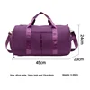 1Pc Large Capacity Storage Bags Outdoor Waterproof Inner with ShoesCompartment Swimming Sports Bags Men Women Travel Handbag 6