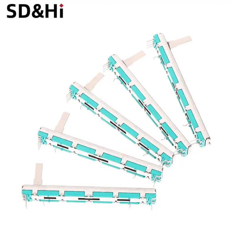 5Pcs/set 75 MM Double B10K Original B10KX2 Behringer Pot Mixer Fader Accessories