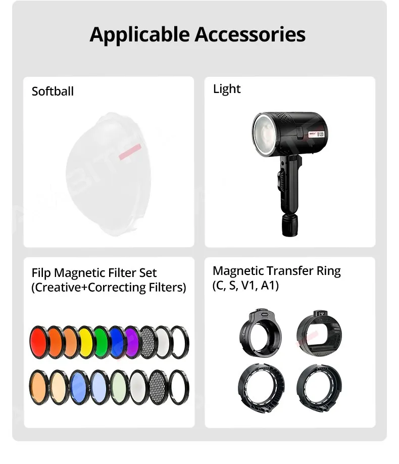 SMDV Standard Reflector Quickly Release Out Door Reflector with Adapter for A1 A