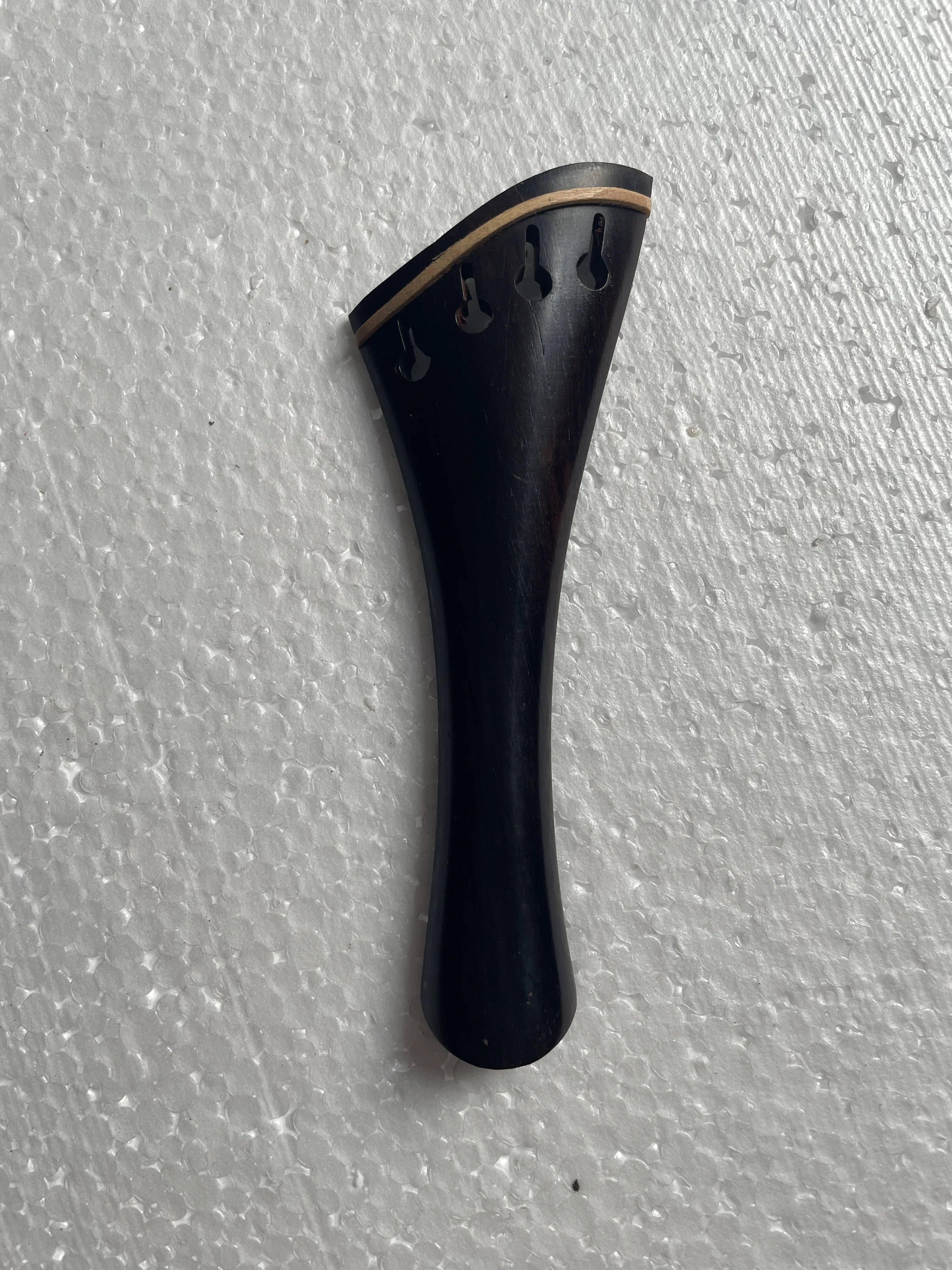 HandmadeBrazilWoodEnbonyHollowHarpModelViolinTailpiece