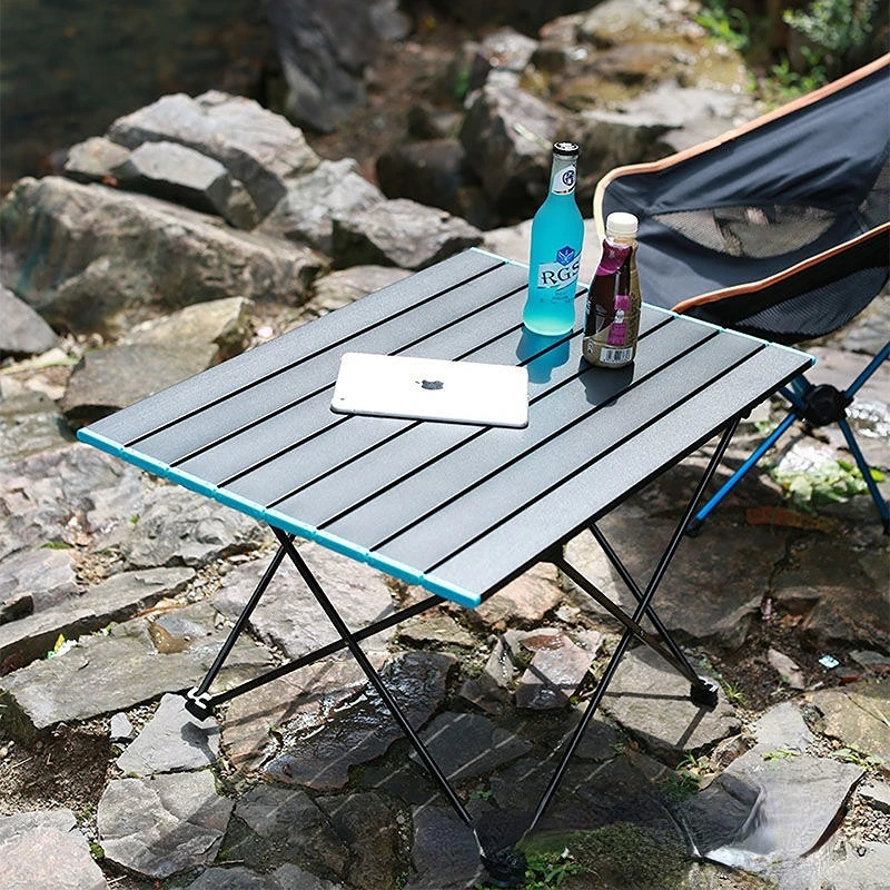 

Ultralight Portable Folding Camping Table Foldable Outdoor Dinner Desk High Strength Aluminum Alloy For Garden Party Picnic BBQ