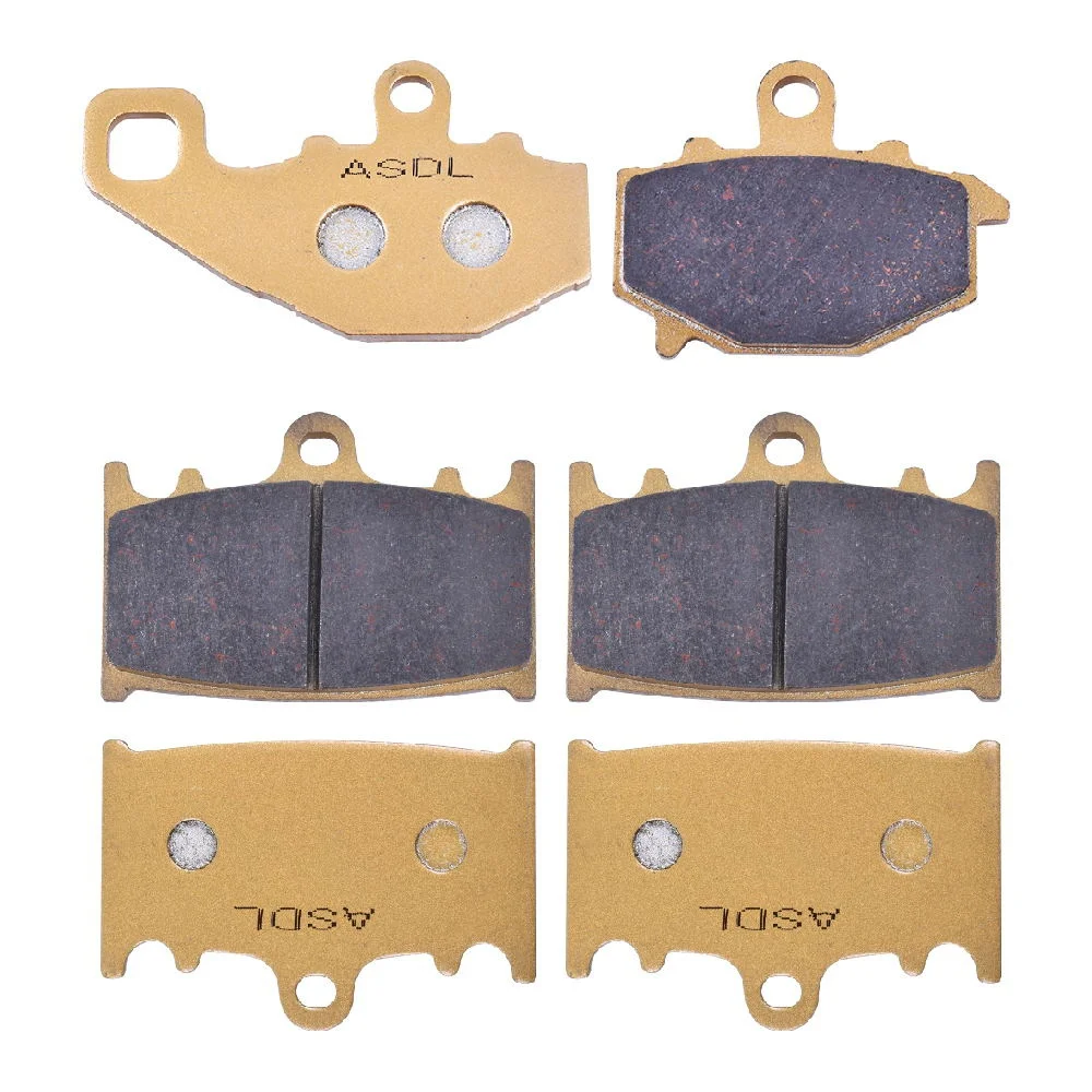 

400CC Motorcycle Front and Rear Brake Pads Disc for KAWASAKI ZR400 ZR400 ZR Zephyr 400 G2 G3 G3A G4 G5 1997-2001 1998 1999 2000