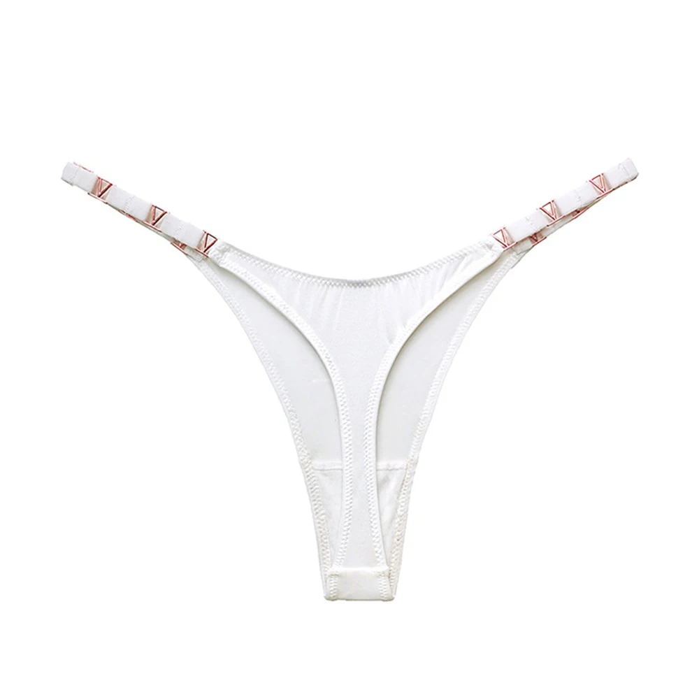 

Women Sexy High Cut G-string Thongs Hollow Out Exposed Butt Bikini T-back Underwear Low Waist Panties Zebra Stripes Sleepwear