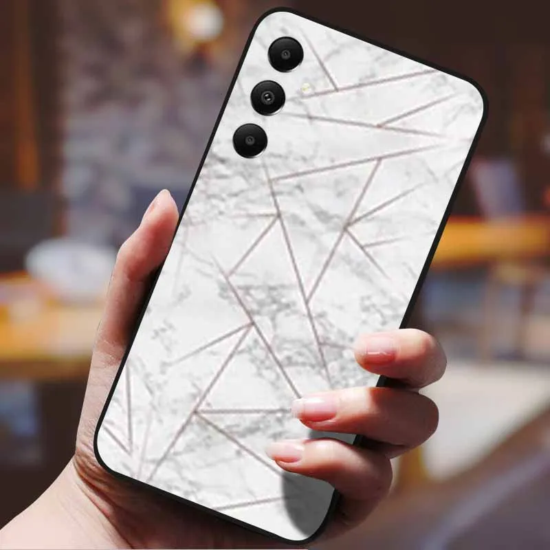 Luxurious Marble TPU Soft Phone Case - Stylish Silicone Cover Protector
