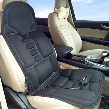 Massage Cushion Car Home Office Seat Chair Neck Pain Waist Back Massage Pad Cushion Comfortable Soft Health Care Pad