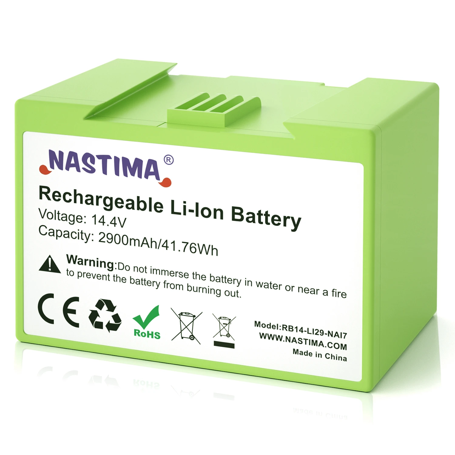 I7 14.4v 2900mah I7 Battery Replacement For Irobot Roomba E And I Series I7+ E5 7150 7550 I3