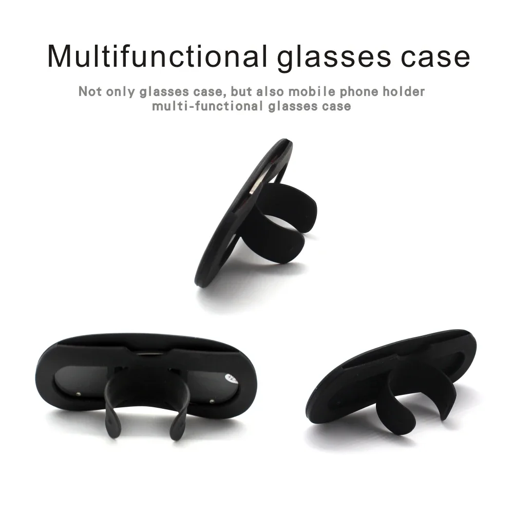 Womens Reading Glasses  Prescription Glasses Men  Nose Clip on Mini Reading Glasses with Case - 4