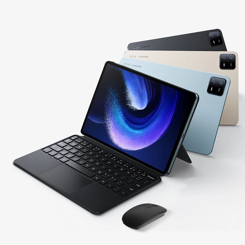 Huwei Capa Teclado Bluetooth para Xiaomi Mipad Pro Capa Mipad6 mi Pad Pro 11 2023 Funda Tablet Capa Protetora Tpu Shell