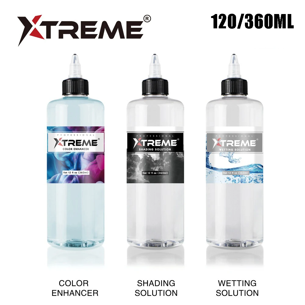 120/360ml Tattoo Color Mixing Solution Special Shading Solution Blending Agent Pigment Enhancer Tattoo Ink Diluent Thinner new tattoo ink color special shading mixing solution blending agent pigment enhancer special shading color mixing solution