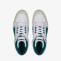 PUMA Slipstream Mid Heritage Leather Baskets montantes confortables, respirantes et légères unisexe blanc et vert 386545-02 4