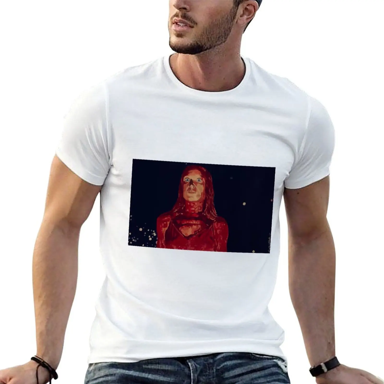 T-Shirt Carrie Stephen King Customs Sublime Magliette Da Uomo