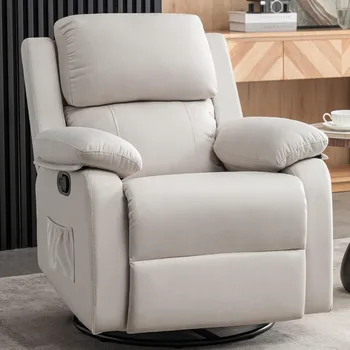 MasterpieceRecliner Chair, 360 Swivel Rocker Chair For Adults 1